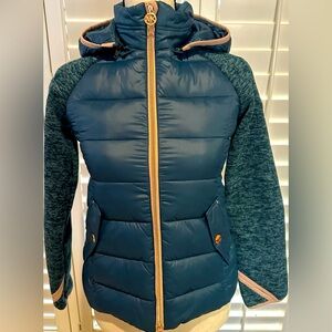 MICHEAL  Micheal Kors puffer jacket with hood size 10/12